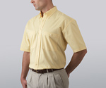 Silky Short-sleeve Twill Shirt