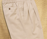 Side-Elastic Twill Shorts