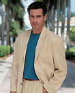 Axis Linen-Cotton Blazer