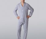 Majestic Stripe Cotton Pajamas