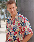 Cutter & Buck Floral Camp Shirt