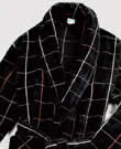 Linea Notte Terry Plaid Robe