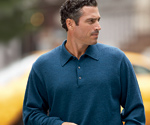 Toscano Fine-gauge Merino Wool Polo