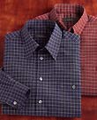 Ermenegildo Zegna Window-check Sport Shirt