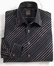 Haupt Black Diagonal Sport Shirt