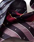 Burberry Repp Striped Silk Tie